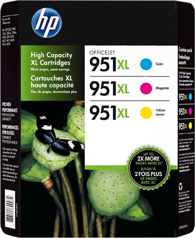 HP 951XL Patronen 3-Farben-Pack
