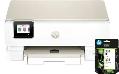HP Envy Photo 7234 Multifunktionsdrucker + 1 Satz Reservepatronen