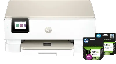 HP Envy Photo 7234 Multifunktionsdrucker + 1 schwarze XL-Reservepatrone + 1 Farbpatrone