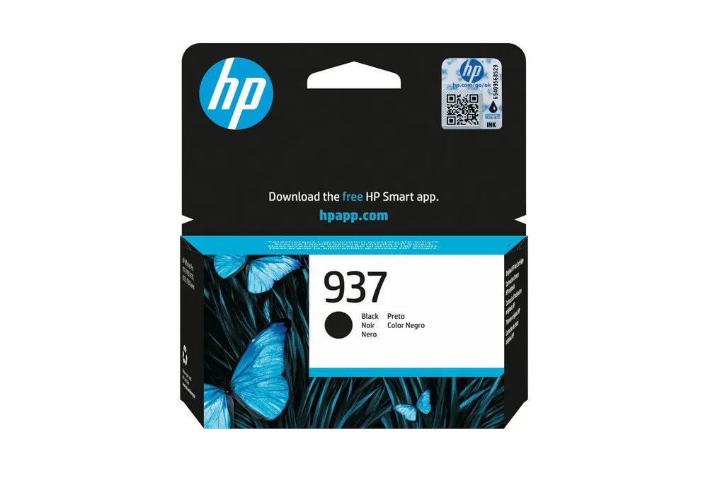 HP HP 937 Schwarz Original Druckerpatrone Tintenpatrone