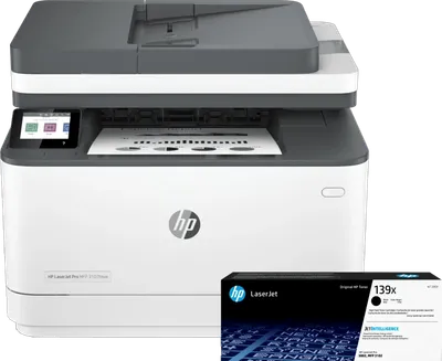HP LaserJet Pro MFP 3102fdw + 1 zusätzlicher schwarzer XL-Toner