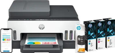 HP Smart Tank 7305 + 1 Satz Reservetinte