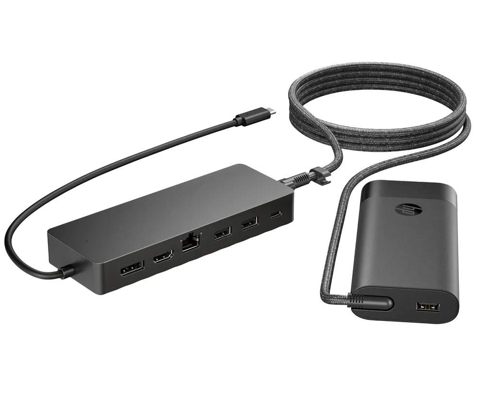 HP Universelles USB-C-Hub- und Laptop-Ladegerät