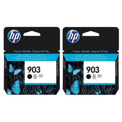 HP 903 2er-Pack Original-Tintenpatronen Schwarz