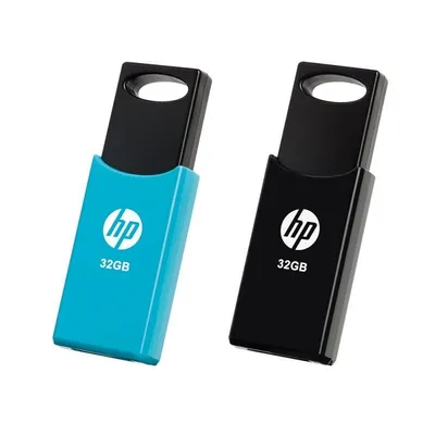 HP v212w 32 GB USB 2.0 Pack 2 Einheiten Schwarz/Blau