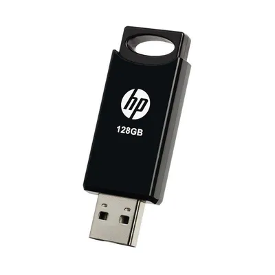 USB Stick HP V212 128GB Schwarz USB 2.0 Sliding Design