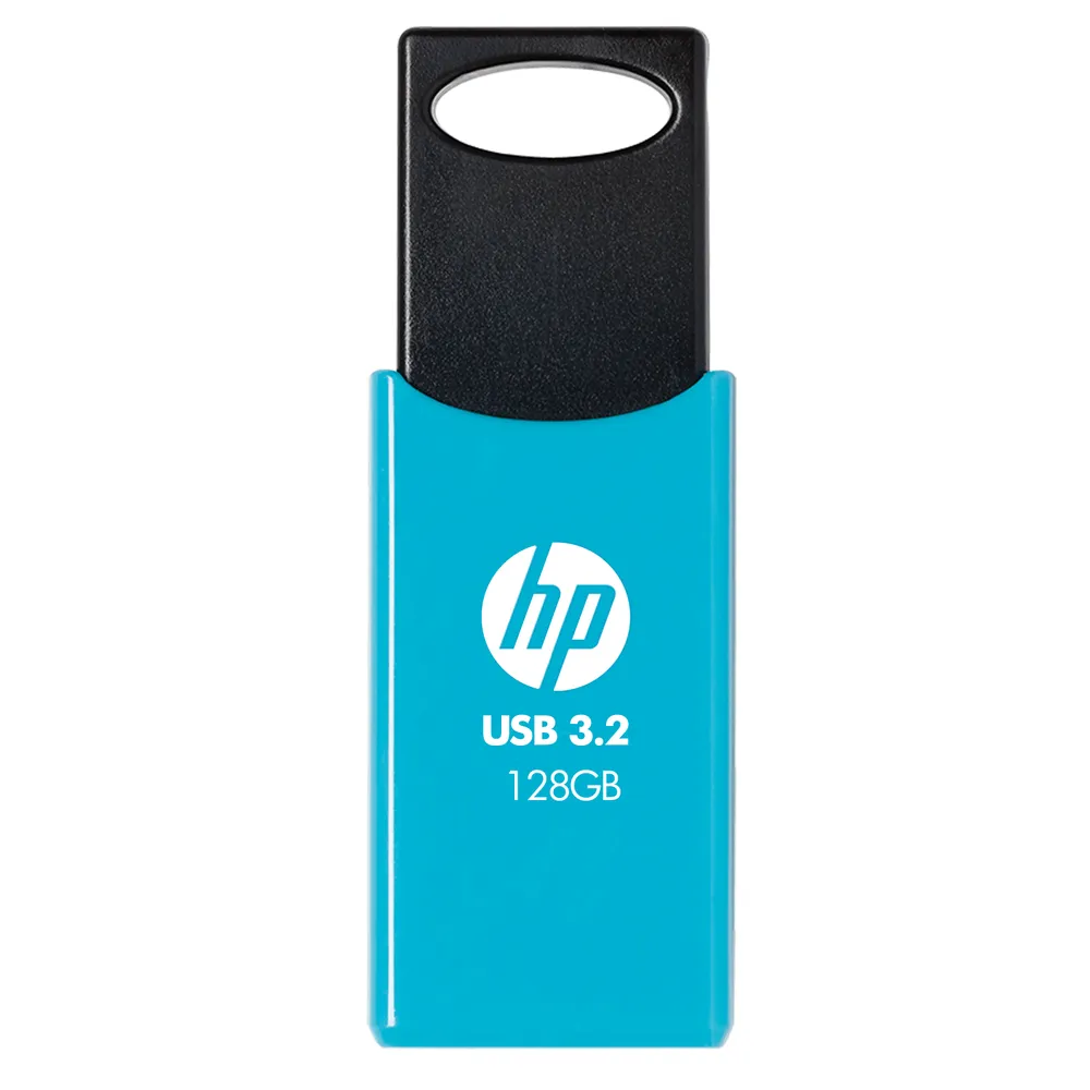 USB-Stick HP 712w 128 GB USB 3.2 Gen 1 Blau, 120 MB/s, Slide