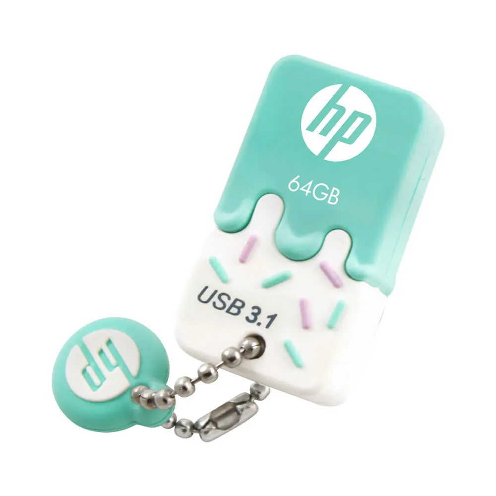 HP X778W 64 GB USB 3.1 Grün/Weiß