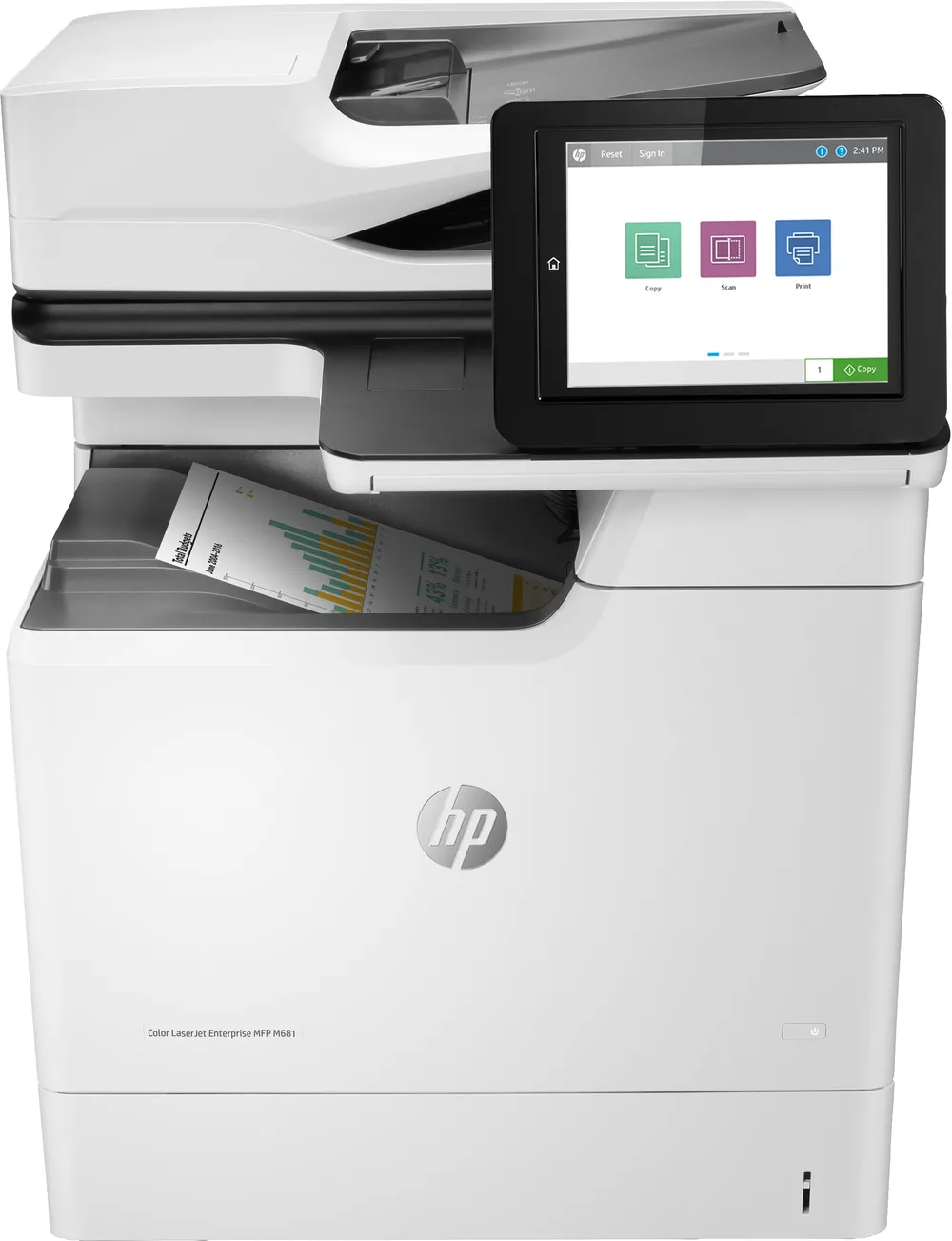HP Color LaserJet Enterprise MFP M681dh | j8a10a#b19 | Multifunktionsdrucker - Farbe