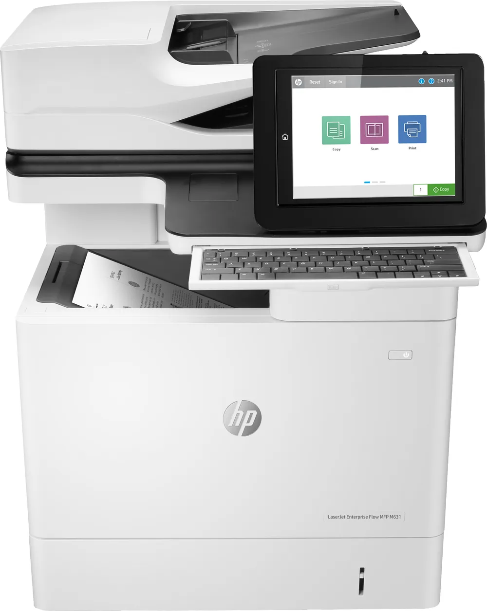 HP LaserJet Enterprise Flow MFP M631h | j8j64a#b19 | Drucken - kopieren