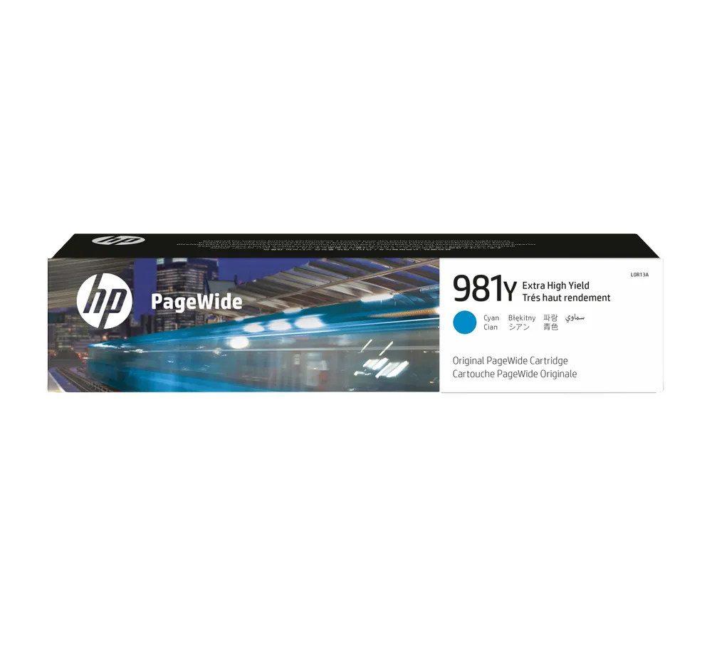 HP 981Y Extra High Yield Cyan Original PageWide Cartridge Druckerpatrone 1 Stück(e) Hohe (XL-) Ausbeute