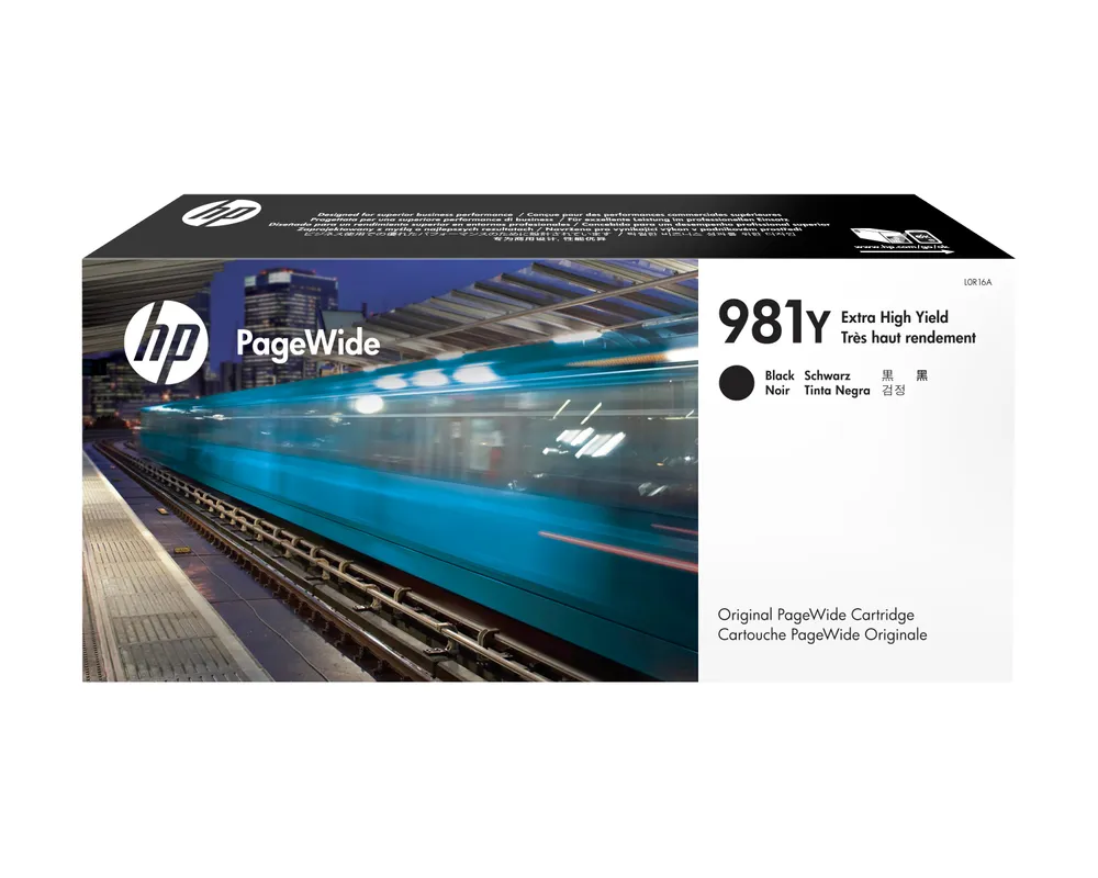 HP 981Y Extra High Yield Black Original PageWide Cartridge Druckerpatrone 1 Stück(e) Extrahohe (Super-) Ausbeute