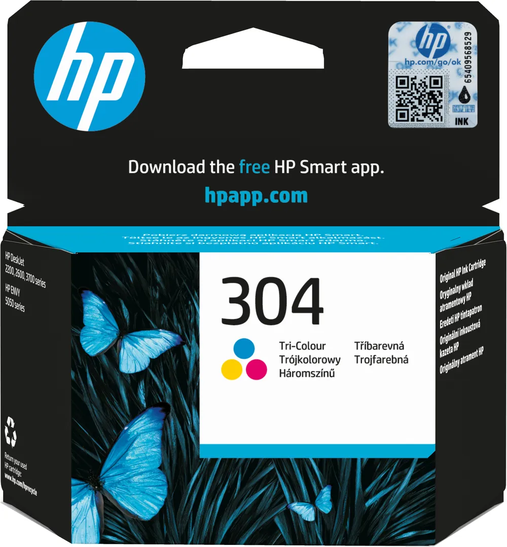 HP 304 Patrone 3-Farben-Pack (N9K05AE)