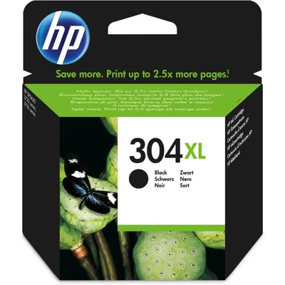 HP 304XL SCHWARZ SCHWARZE TINTE
