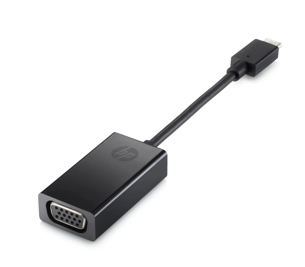 USB-C auf VGA Adapter HP Schwarz