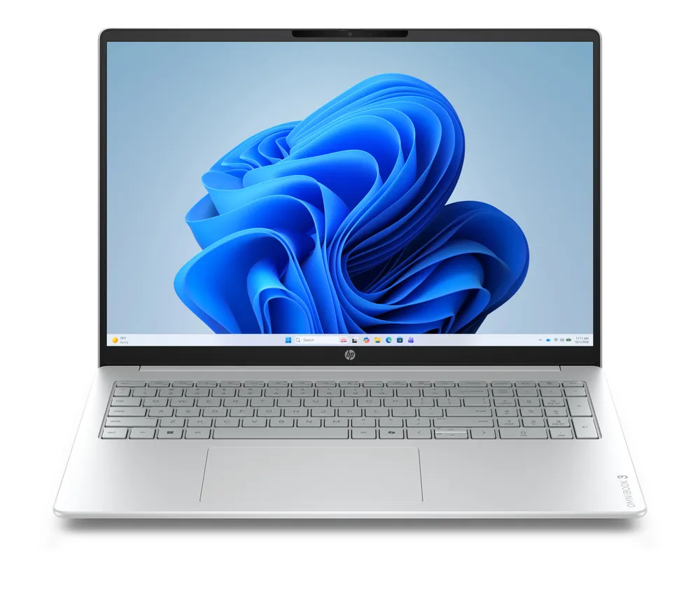 Omnibook 3 16-bu0650ng, Silber, 16 Zoll, 2K, IPS, Intel Core 5 120U, 16 GB, 512 GB SSD
