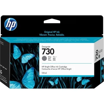 Tintenpatrone HP 730 Grau 130 ml Original für DesignJet T1700