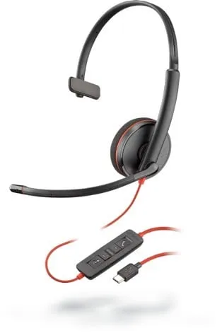 POLY Blackwire C3210 Kopfhörer Kabelgebunden Kopfband 209748-104