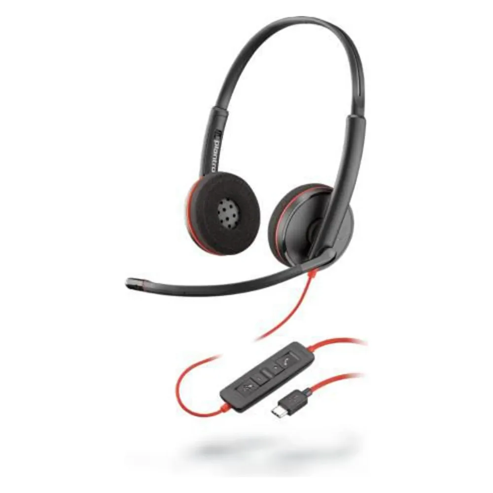 POLY Blackwire 3220 Kopfhörer Kabelgebunden Kopfband 209749-22
