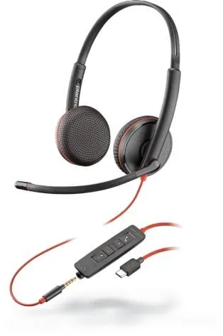 POLY Blackwire 3225 Kopfhörer Kabelgebunden Kopfband 209751-101