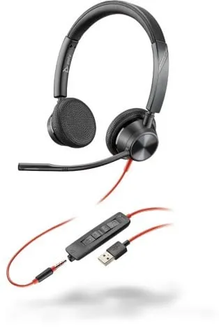 POLY 3325 Kopfhörer Kabelgebunden Kopfband Anrufe/Musik USB 213938-01