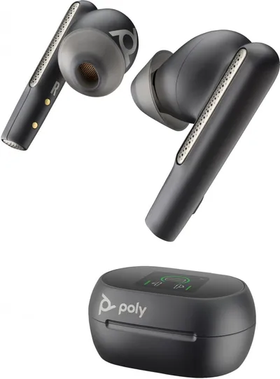 HP Poly Voyager Free 60+ UC M Carbon Black Earbuds +BT700 7Y8H0AA