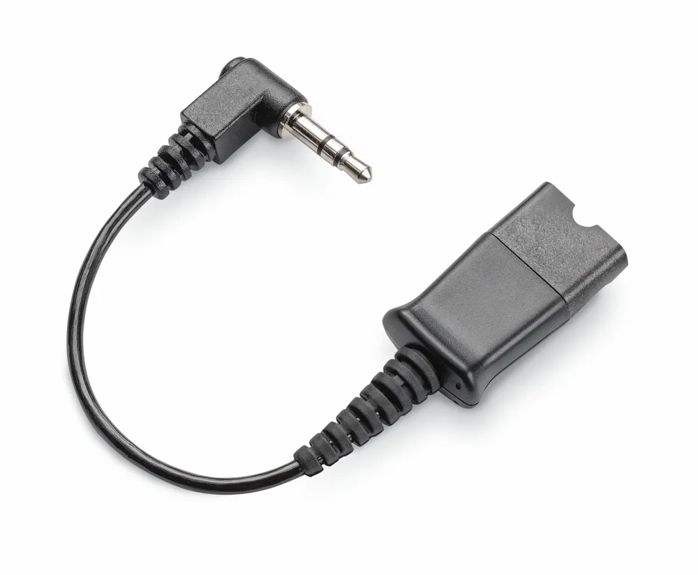 Kabel HP Poly 3,5 mm bis QD 0,15 m für Headsets EncorePro