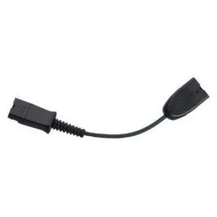 HP Poly 6 Pin QD headset to 4 Pin QD Audio Processor Cable 85Q47AA