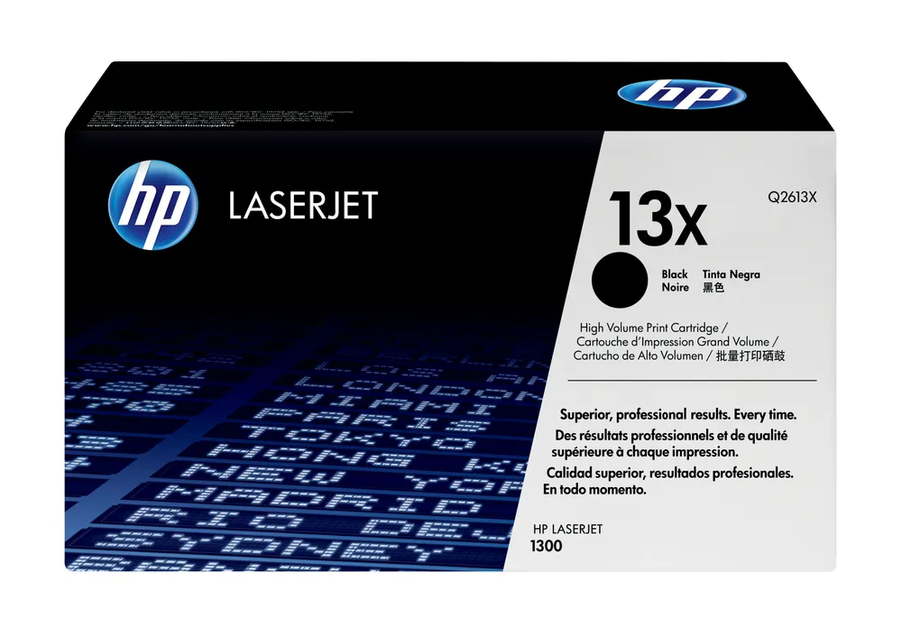 HP 13X High Yield Black Original LaserJet Toner Cartridge Tonerkartusche 1 Stück(e)