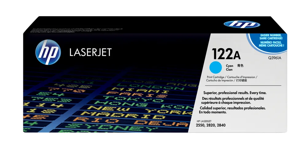 HP Toner 122A cyan | q3961a |