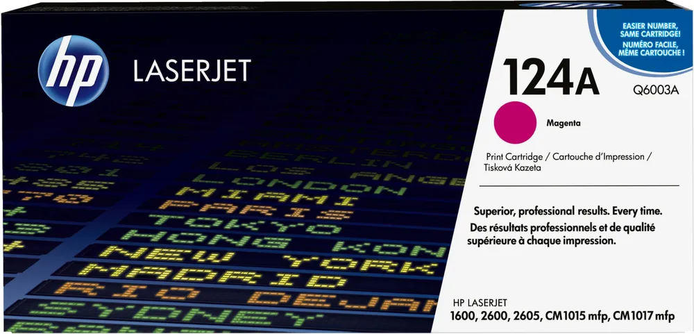 HP 124A Magenta Original LaserJet Toner Cartridge Tonerkartusche 1 Stück(e)