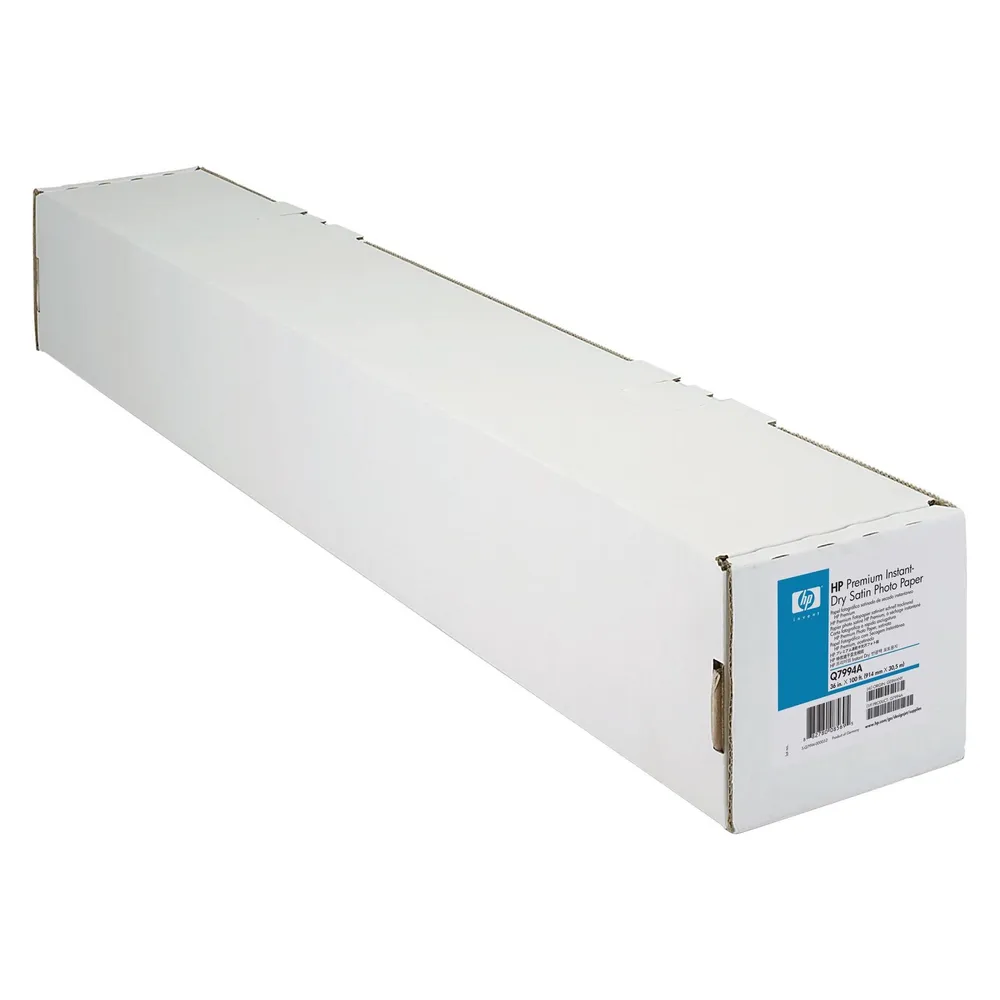HP Premium Instant-dry Satin Fotopapier-1067 mm x 30.5 m