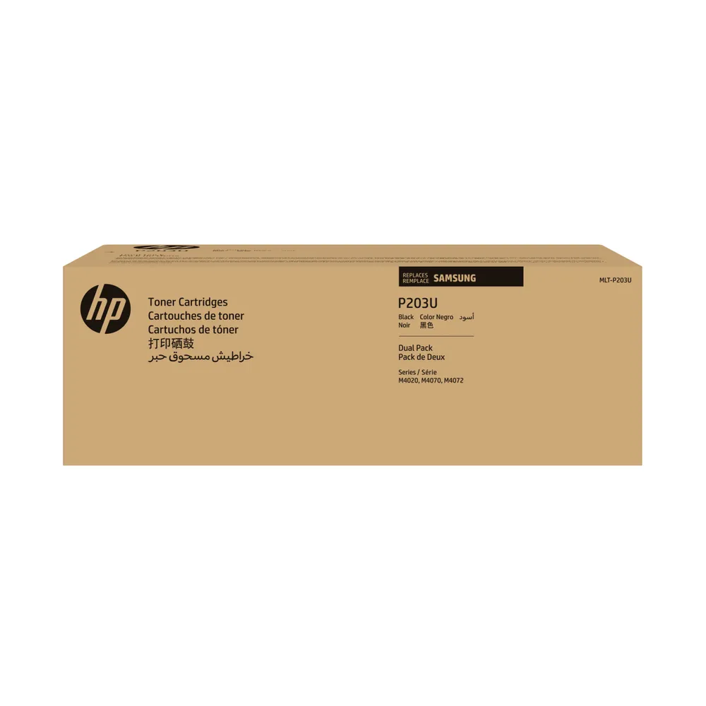Tonerpatronen Schwarz Hochkapazität HP Samsung MLT-P203U 2er Pack