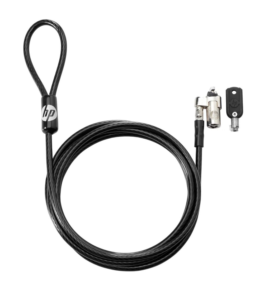 HP Keyed Cable Lock | t1a62aa | Sicherheitskabelschloss
