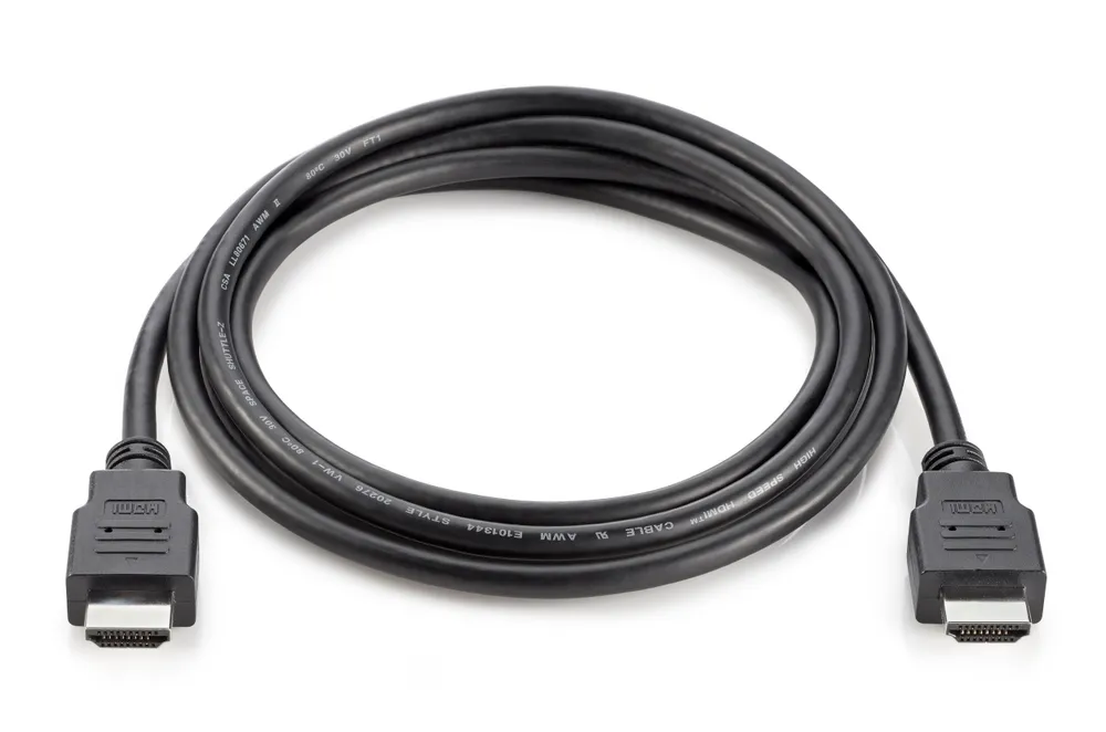 HP Standard-HDMI-Kabel 1,8 m Stecker an Stecker schwarz