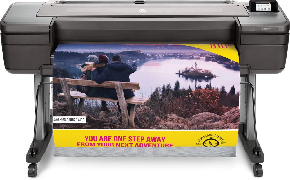 Tintenstrahldrucker Ethernet HP DesignJet Z6 PostScript 44 Zoll professionelle Qualität