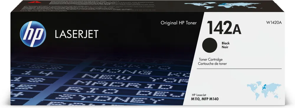 HP 142A Toner Schwarz