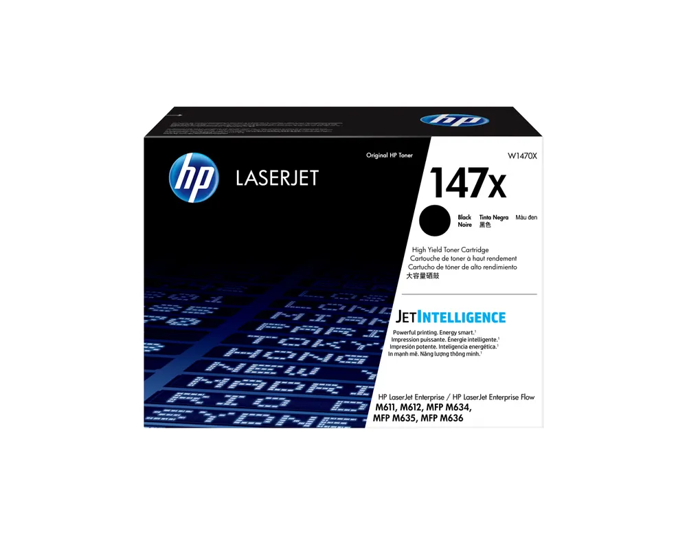 HP LaserJet 147X High Yield Black Original Toner Cartridge Tonerkartusche 1 Stück(e)
