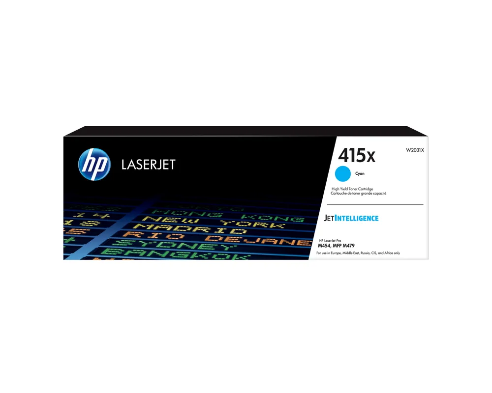 HP 415X Toner Cyan (Hohe Kapazität)