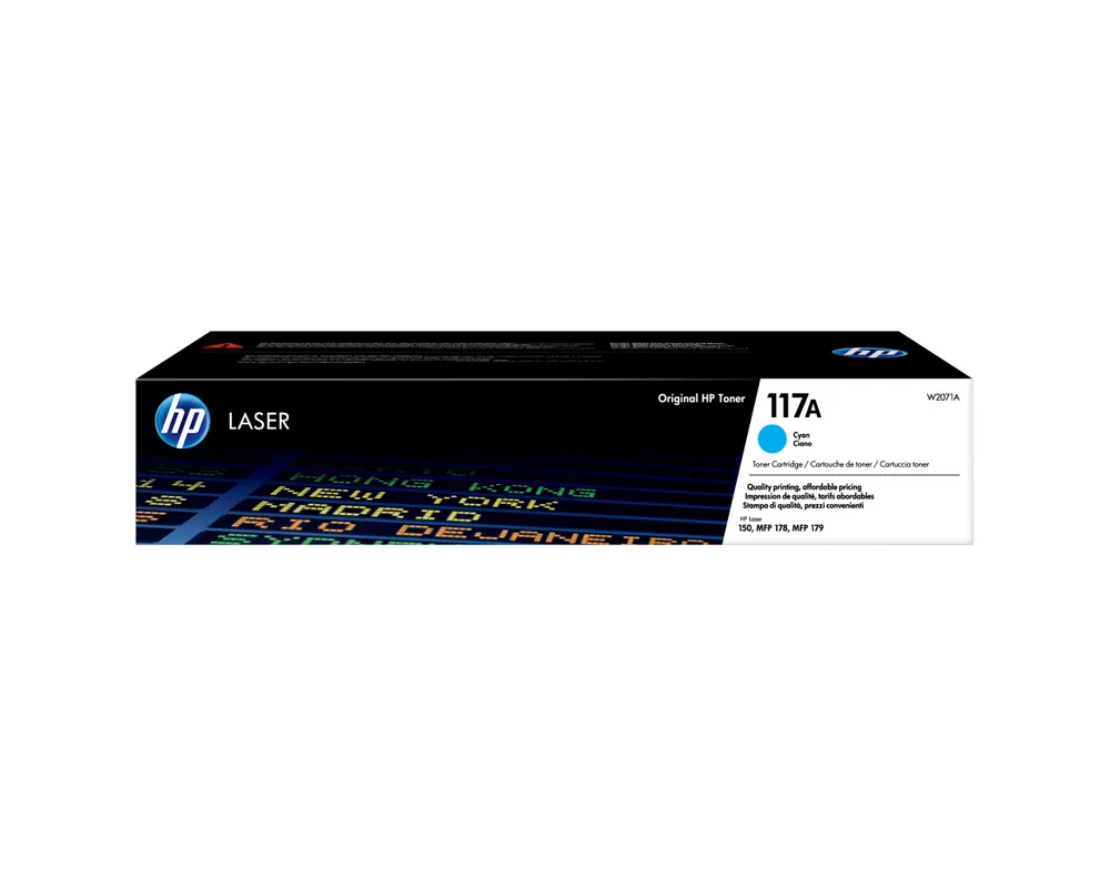 HP-Toner 117A Cyan