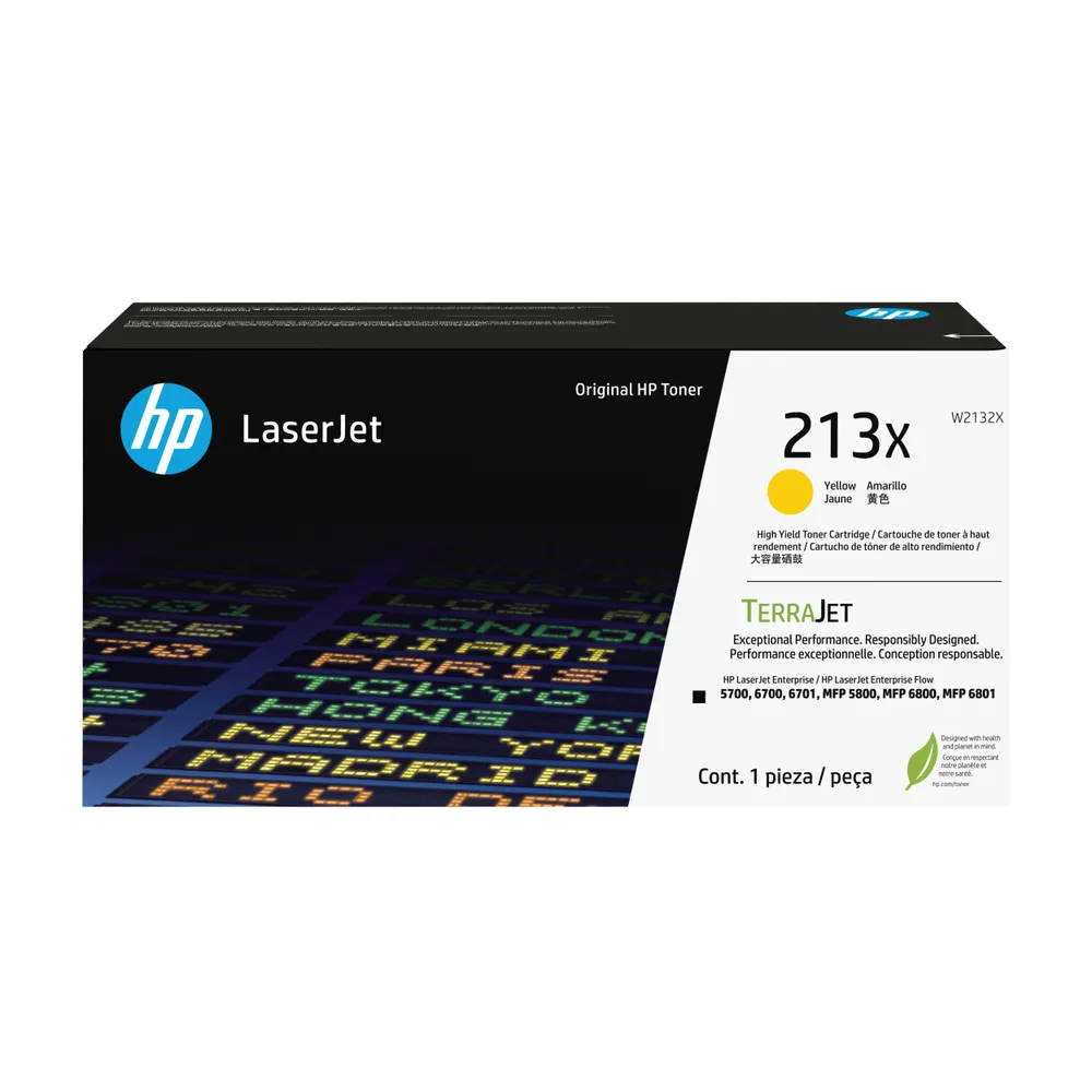 Original HP 213X Gelb Tonerkartusche Hochleistung