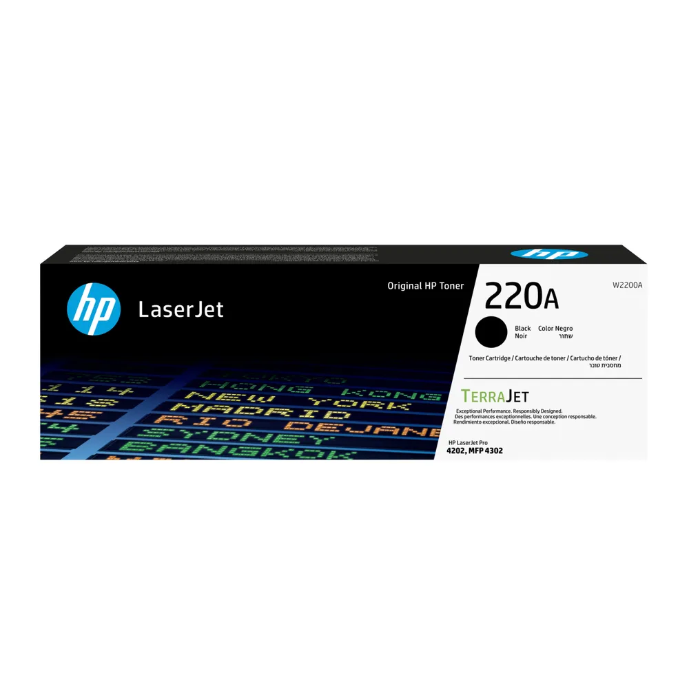 HP 220A LaserJet Toner Schwarz