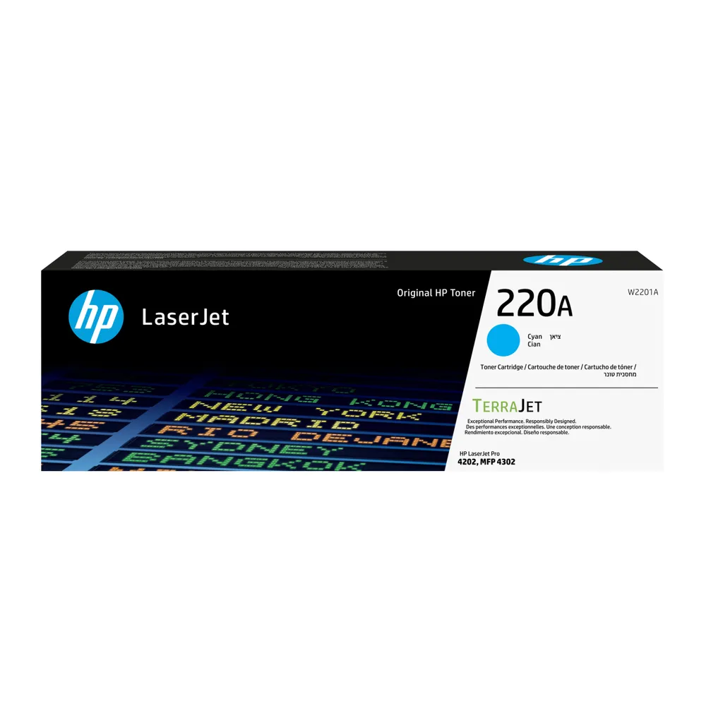 HP 220A LaserJet Toner Cyan