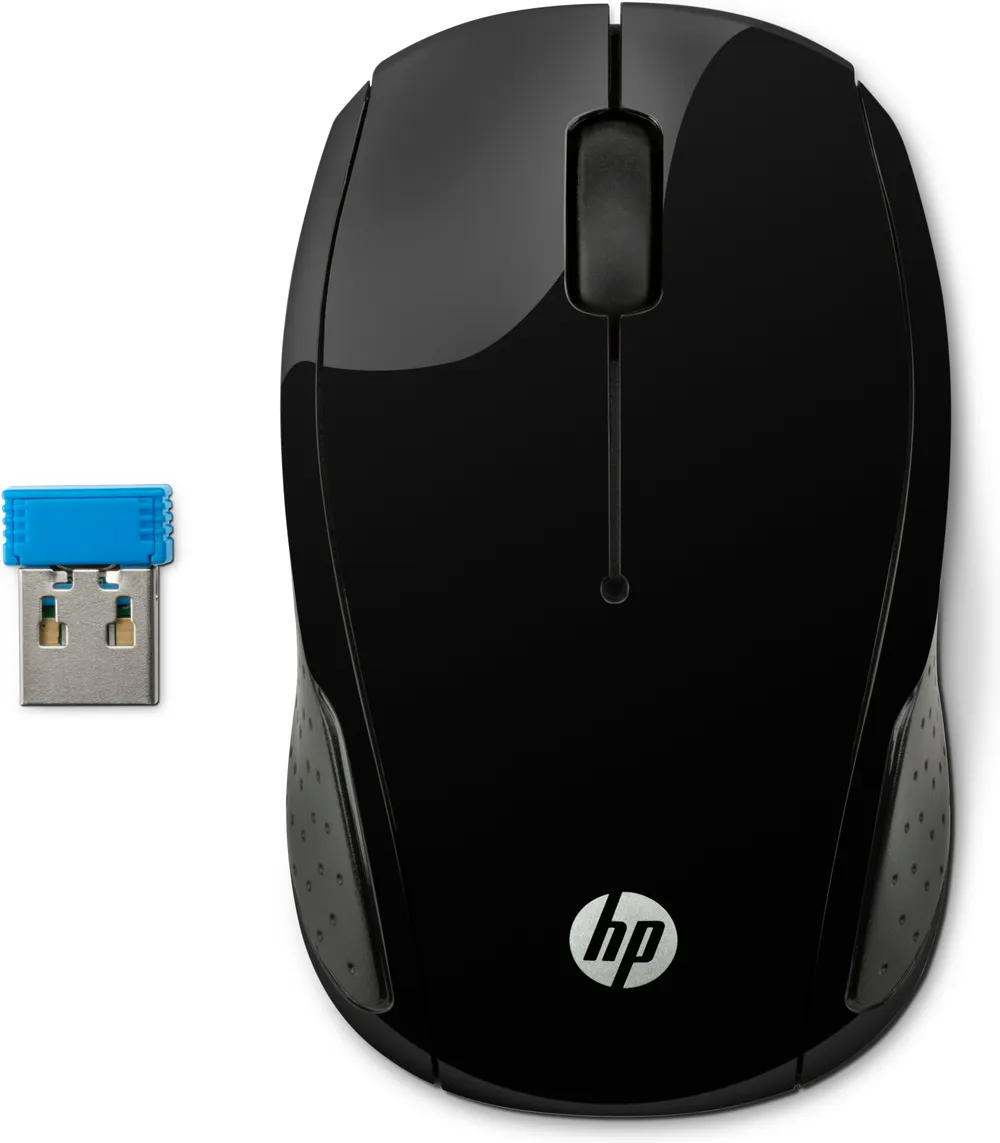 Kabellose HP Maus 200 Schwarz