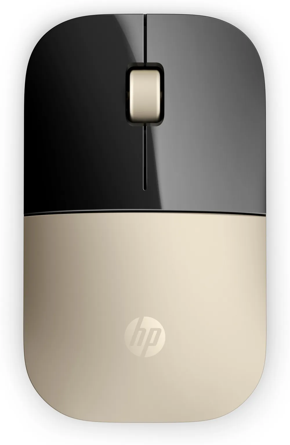 HP Z3700 Kabellose Maus 1200 DPI RF Gold Ambidextrous Tragbar