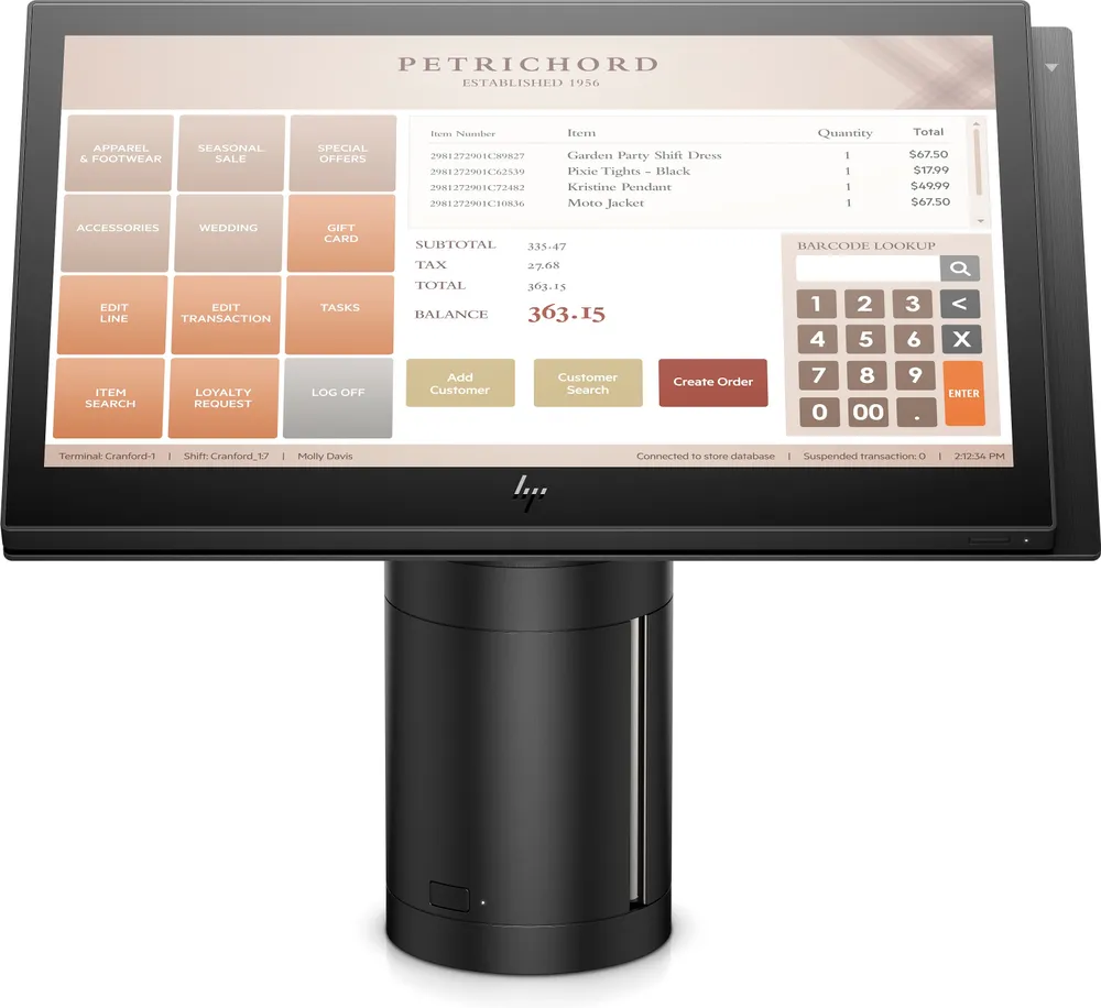 HP ElitePOS G1 Retail System 141 | y6a78ea#abb | All-in-One (Komplettlösung)