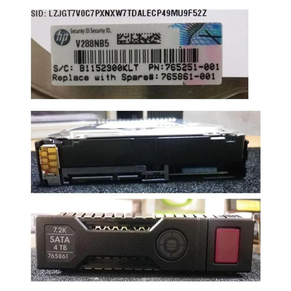 HPE DRV 4TB 6G 7.2K 3.5 SATA
