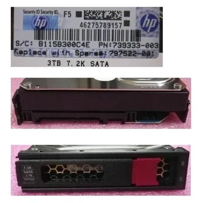 Festplatte HPE 797522-001 3TB HDD 7200rpm 3.5 SATA III Enterprise