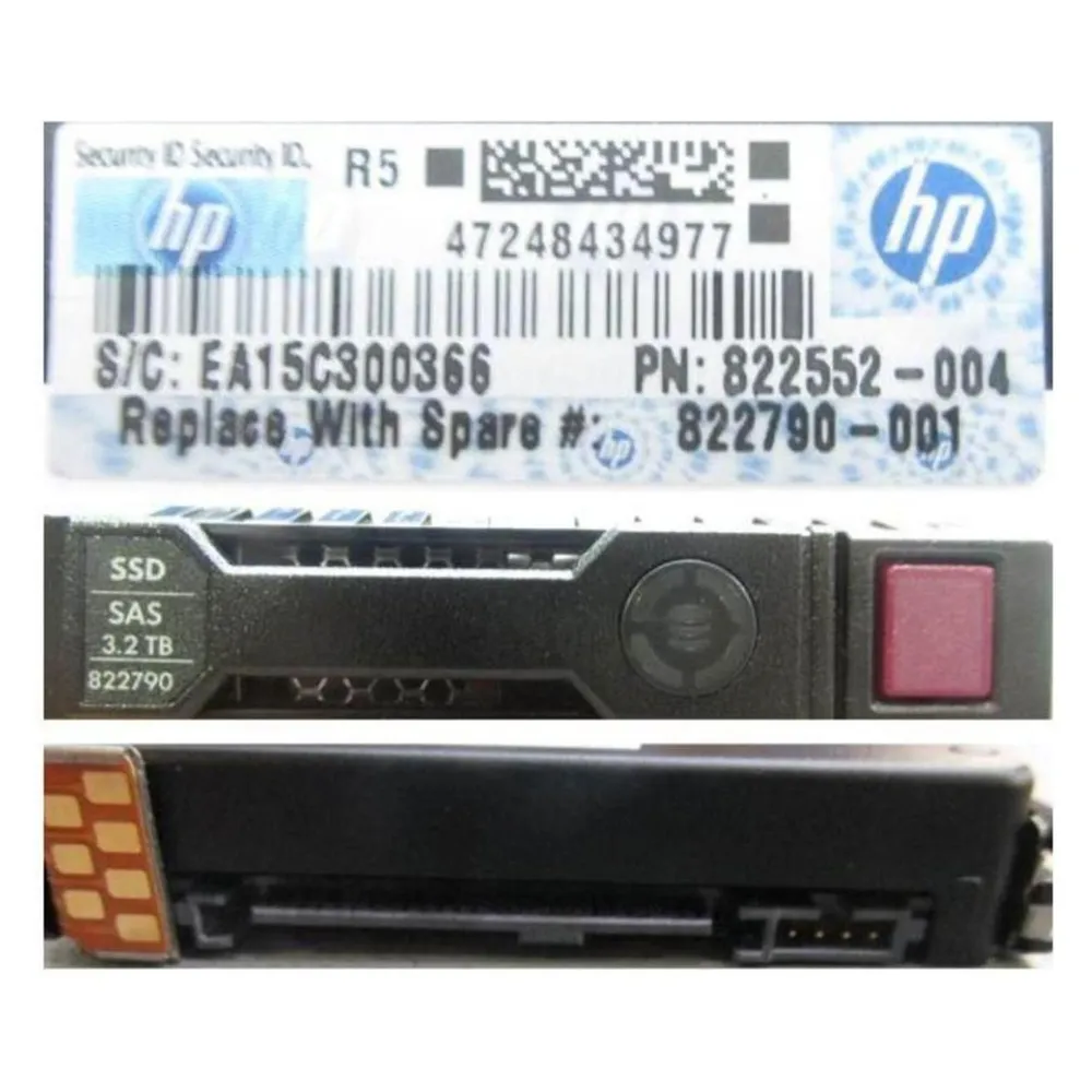 HPE DRV SSD 3.2TB 12G 2.5 SAS MU