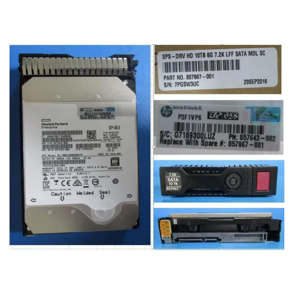 HPE Festplatte (10 TB, 3.5")